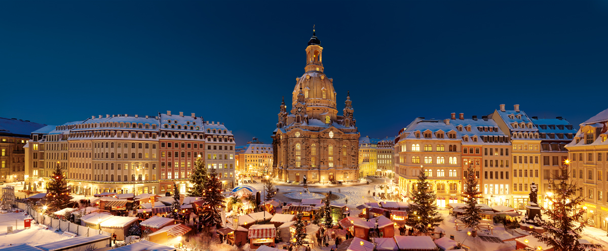 Weihnachtsmarkt - Frauenkirche Dresden