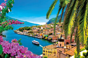 Limone sul Garda, Lombardi, Italien