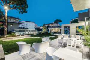 Außenanlage Hotel Ornella